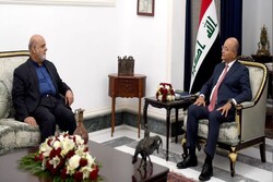 Iran envoy meets Iraqi President at end of his mission