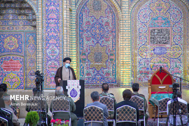 جشن مردمی سالروز ولادت امام حسن مجتبی(ع) کریم اهل بیت، در مسجد نصیر الملک شیراز