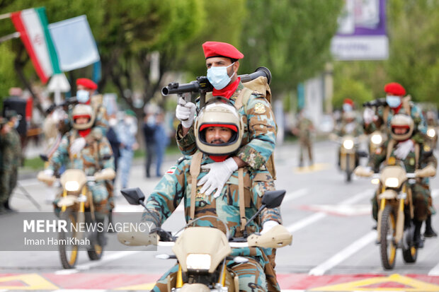 Commemoration of National Day of Army across Iran