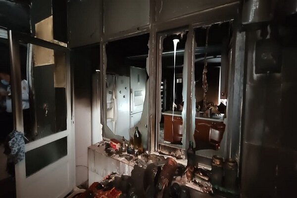 انفجار گاز شهری در حیدرآباد کرج