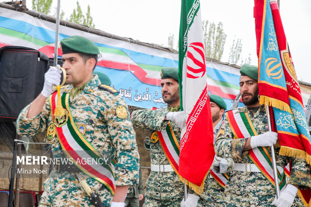 Commemoration of National Day of Army across Iran