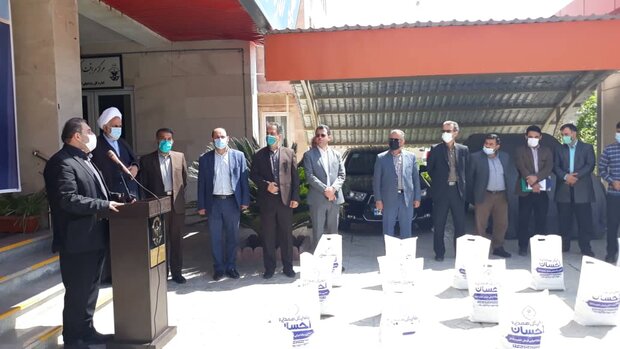 کمک معیشتی به خانواده های زندانیان در گلستان/ ۲۶۷ بسته توزیع شد
