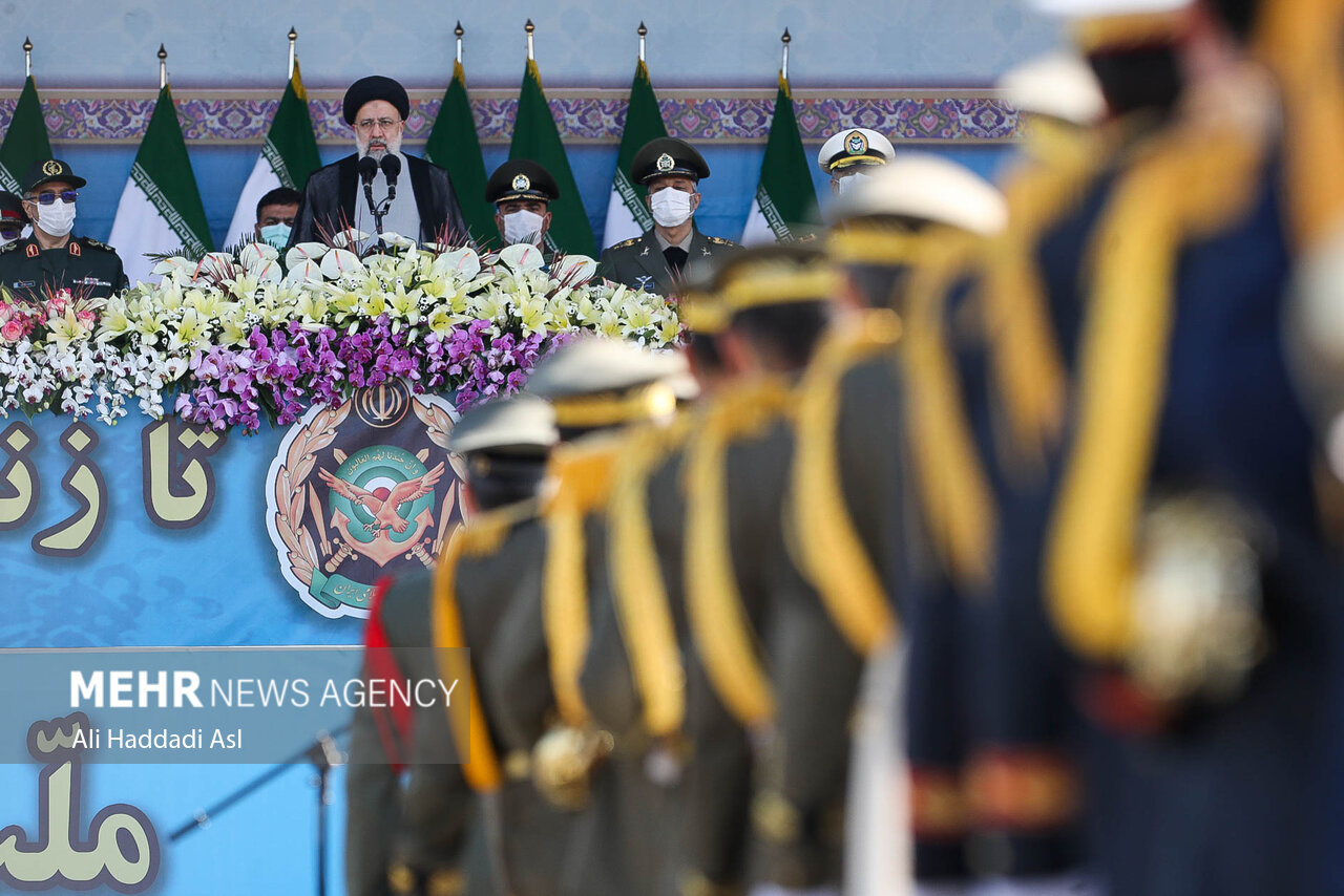 الجمهوري الإسلامية تقيم استعراض عسكري بمناسبة يوم الجيش الإيراني غداً الثلاثاء