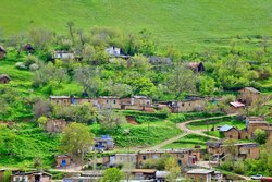 Beauties of nature in Muran in NW Iran