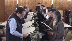 Pakistan's PM Shehbaz Sharif’s new cabinet sworn in