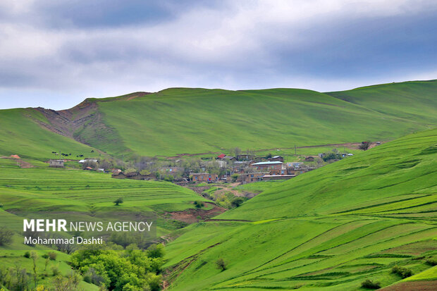 Beauties of nature in Muran in NW Iran