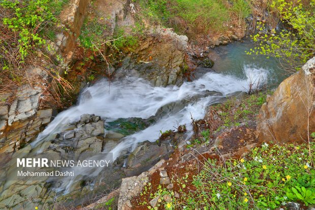 Beauties of nature in Muran in NW Iran