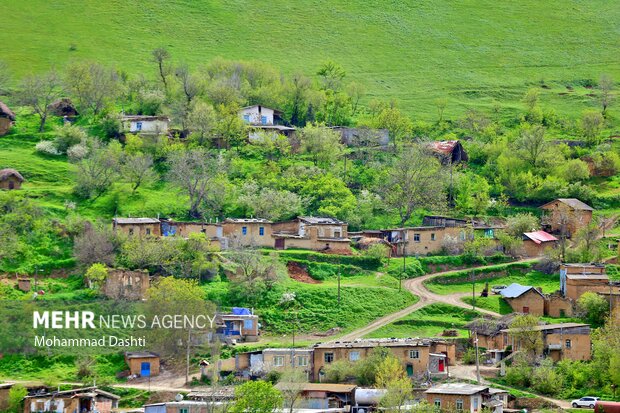 Beauties of nature in Muran in NW Iran