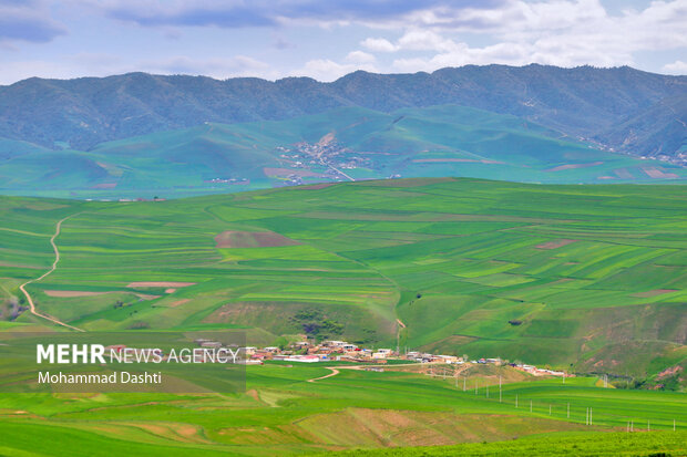 Beauties of nature in Muran in NW Iran