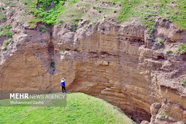 Beauties of nature in Muran in NW Iran