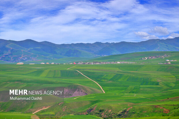 Beauties of nature in Muran in NW Iran