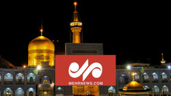 Hz. İmam Rıza'nın (a.s) Türbesi’ne siyah bayraklar asıldı