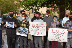 تجمع دانش آموزان شیرازی در محکومیت اقدامات تروریستی افغانستان