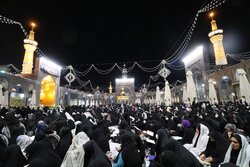 Fist night of Laylat al-Qadr in Imam Reza shrine