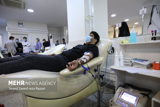 اهدای خون ۲۶ هزار کرمانشاهی طی ۶ ماهه نخست سال جاری