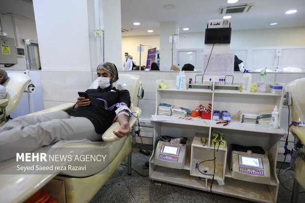 ساعت فعالیت برخی مراکز اهدای خون استان تهران افزایش یافت