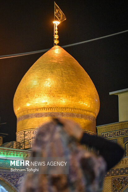 مراسم احیای شب نوزدهم ماه مبارک رمضان در حرم عبدالعظیم حسنی