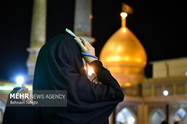مراسم احیای شب نوزدهم ماه مبارک رمضان در حرم عبدالعظیم حسنی