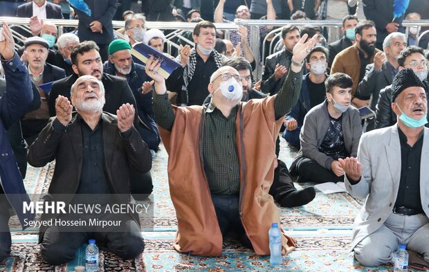 Qadr night in Mashhad