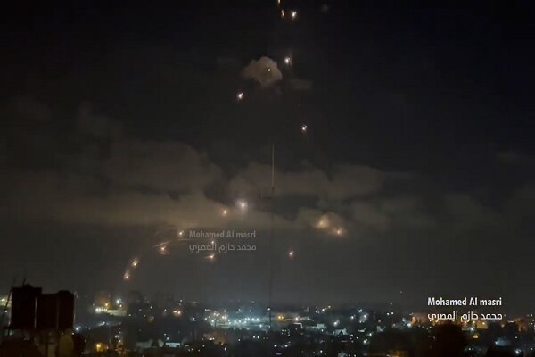 شلیک دو راکت از نوار غزه به سمت اراضی اشغالی