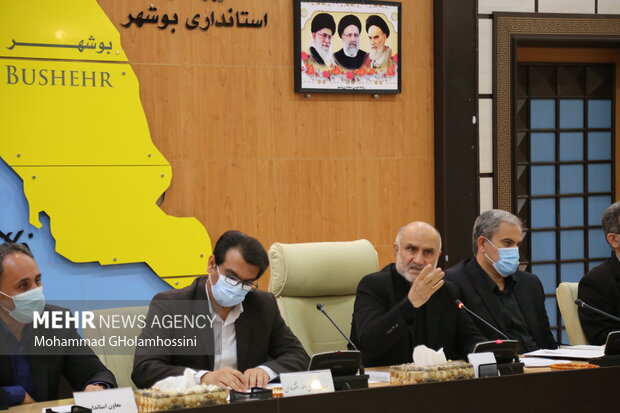 نشست خبری استانداری بوشهر 
استاندار بوشهر احمد محمدی زاده