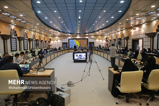 نشست خبری استانداری بوشهر 
استاندار بوشهر احمد محمدی زاده