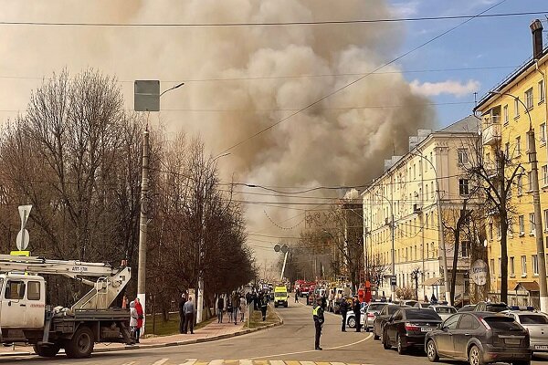 وقوع حریق در مرکز تحقیقاتی هوافضای روسیه/ ۳۷ نفر کشته و زخمی شدند