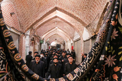 Tebriz'de Hz. İmam Ali'nin (as) için matem merasimi