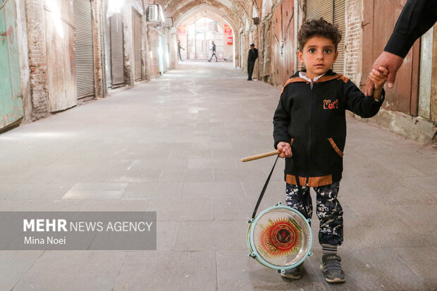 Mourning ceremony of Imam Ali Martyrdom anniv. in Tabriz