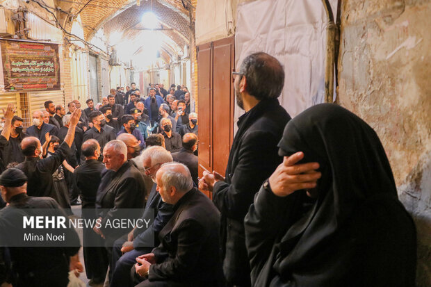 Mourning ceremony of Imam Ali Martyrdom anniv. in Tabriz