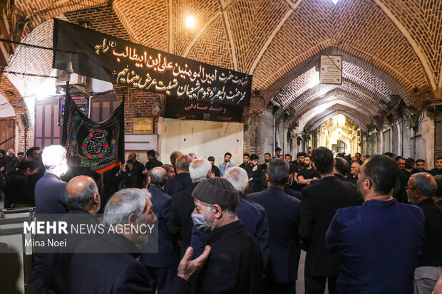 Mourning ceremony of Imam Ali Martyrdom anniv. in Tabriz