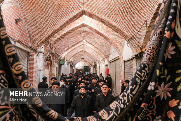 Mourning ceremony of Imam Ali Martyrdom anniv. in Tabriz