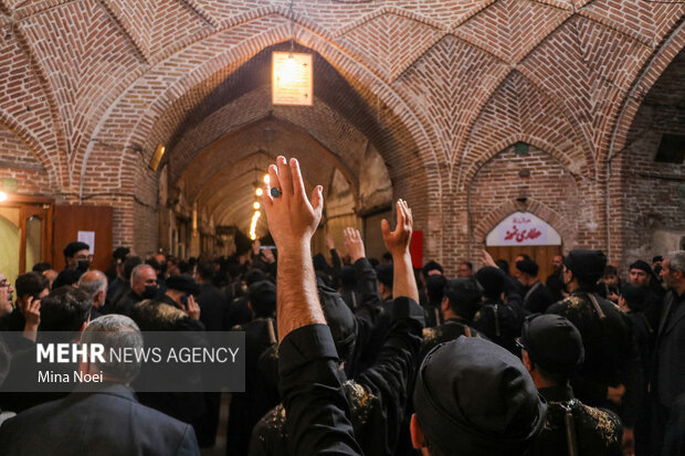 Mourning ceremony of Imam Ali Martyrdom anniv. in Tabriz