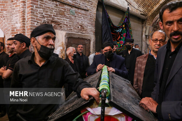 Mourning ceremony of Imam Ali Martyrdom anniv. in Tabriz