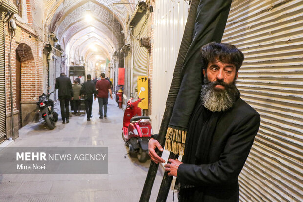 Mourning ceremony of Imam Ali Martyrdom anniv. in Tabriz