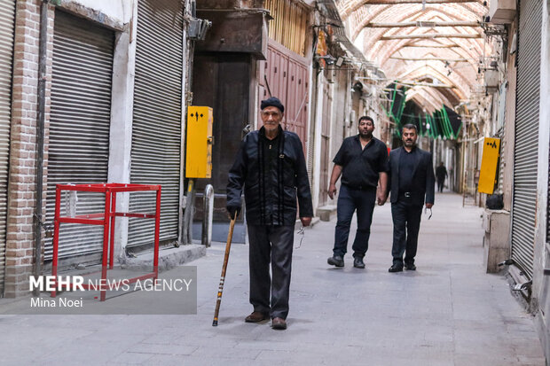 Mourning ceremony of Imam Ali Martyrdom anniv. in Tabriz