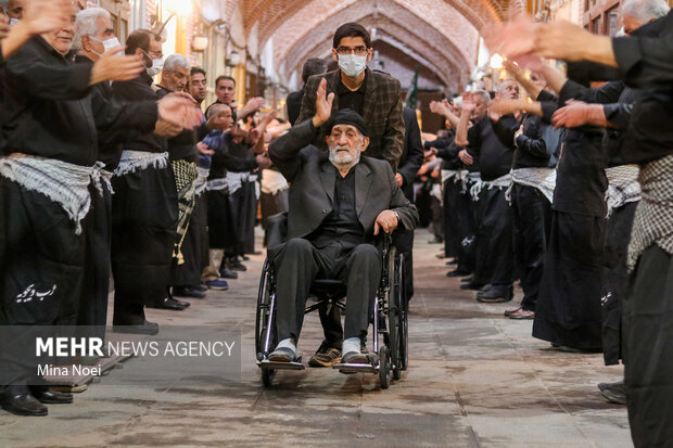 Mourning ceremony of Imam Ali Martyrdom anniv. in Tabriz