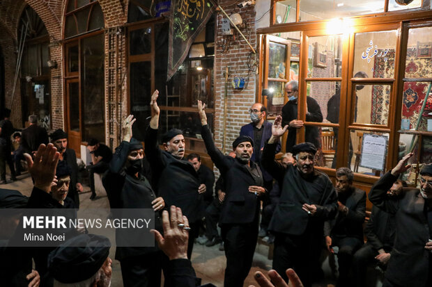 Mourning ceremony of Imam Ali Martyrdom anniv. in Tabriz