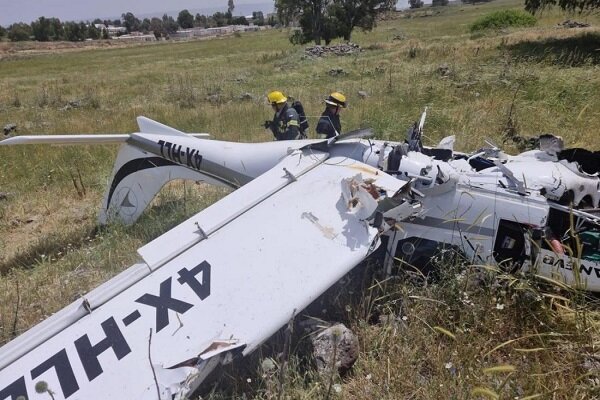 Siyonist Rejim'e ait uçak Filistin'de düştü