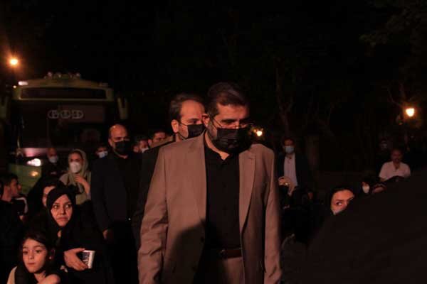 حضور وزیر فرهنگ و ارشاد اسلامی در ویژه‌برنامه «شب تعزیه سنگلج»