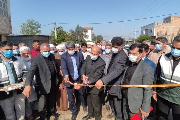 ۴۸۴ واحد مسکونی روستایی در گنبدکاووس افتتاح شد