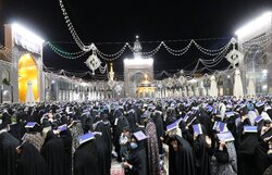 Imam Reza shrine hosts religious ceremony of Qadr night