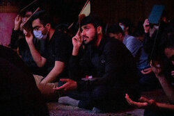 مراسم احیای شب قدر در مسجد امام حسین (ع) دانشگاه ایران برگزار شد
