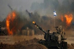 Zionist regime artillery shells areas in Lebanon