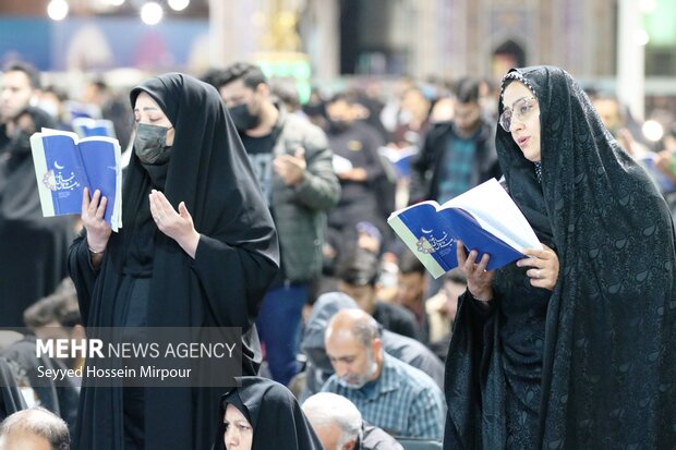 3rd night of Laylat al-Qadr in Imam Reza shrine