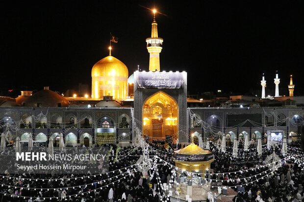 3rd night of Laylat al-Qadr in Imam Reza shrine