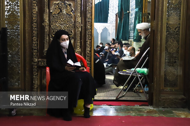 Third night of Laylat al-Qadr in Imamzadeh Saleh shrine