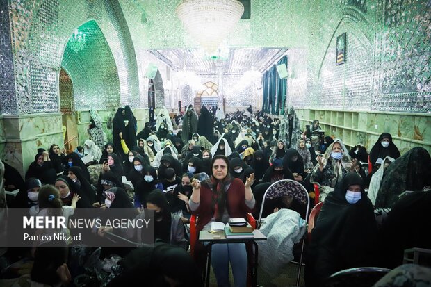 Third night of Laylat al-Qadr in Imamzadeh Saleh shrine