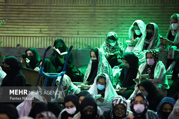 Third night of Laylat al-Qadr in Imamzadeh Saleh shrine