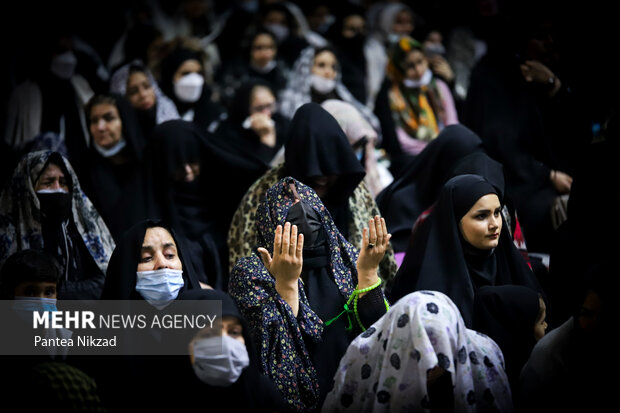 Third night of Laylat al-Qadr in Imamzadeh Saleh shrine